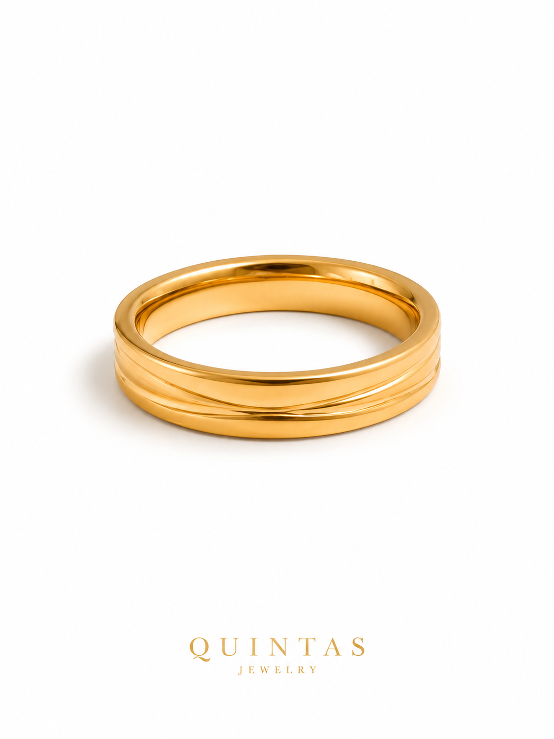 Eternal Gold Band Ring