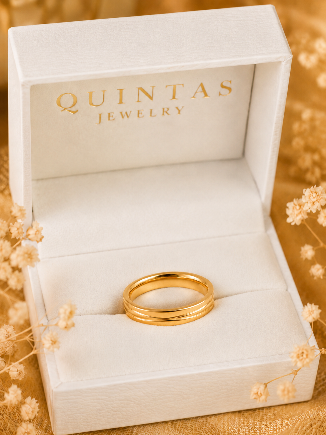 Eternal Gold Band Ring