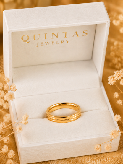 Eternal Gold Band Ring