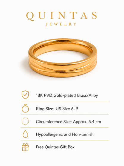 Eternal Gold Band Ring