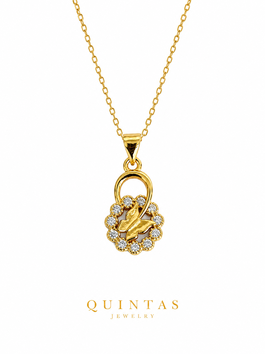 Amelia Butterfly Necklace