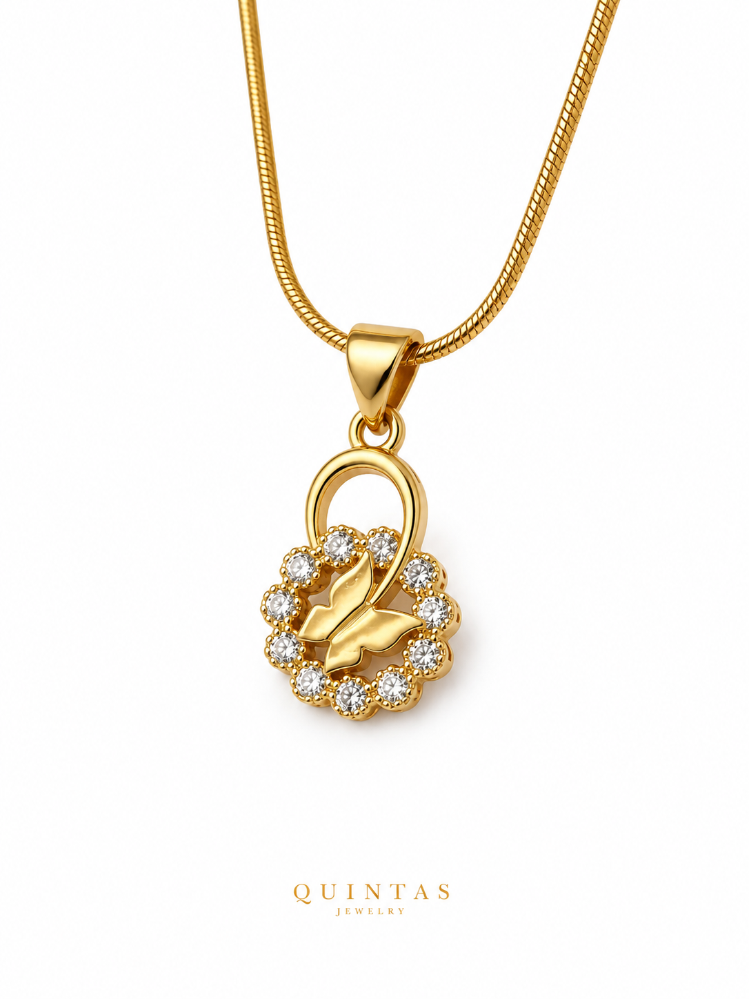 Amelia Butterfly Necklace