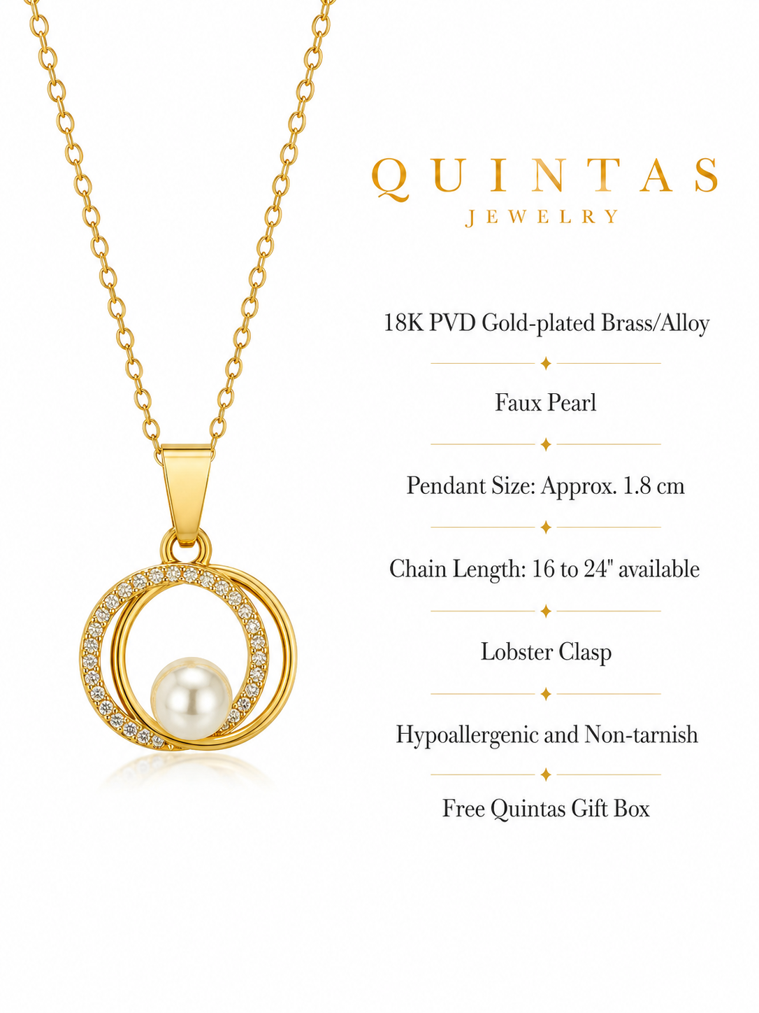 Mira Pearl Necklace