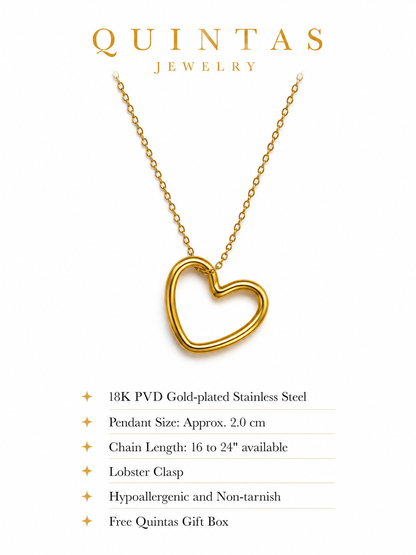 Alina Heart Necklace