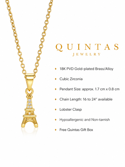 Eiffel Tower Necklace