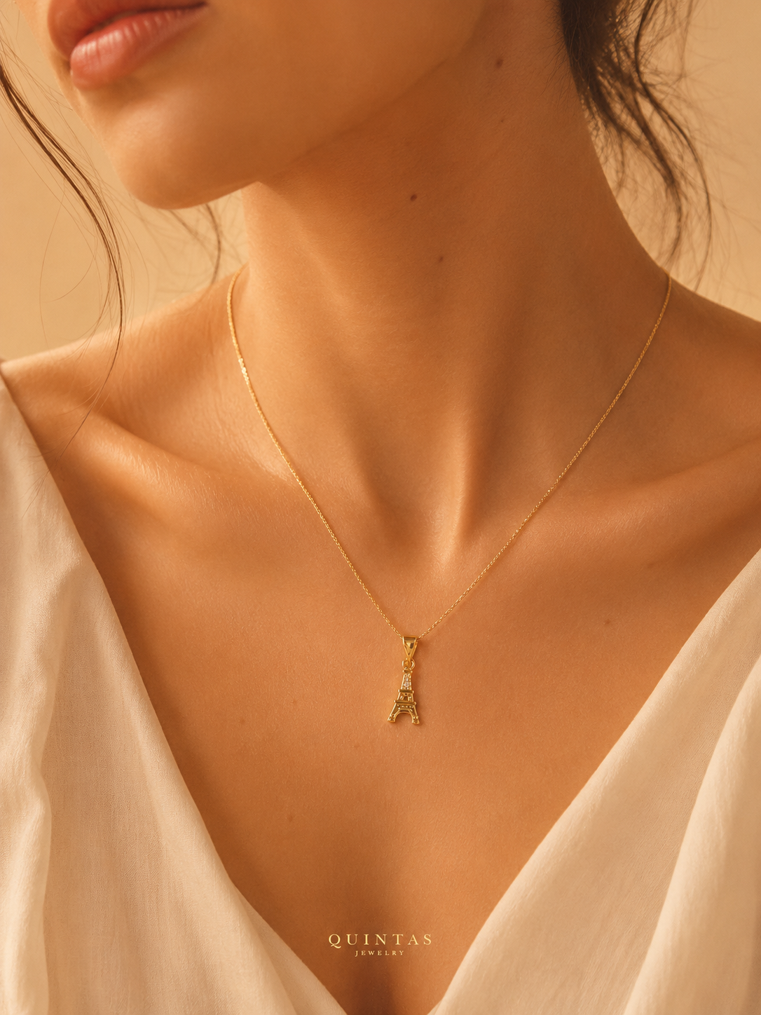 Eiffel Tower Necklace