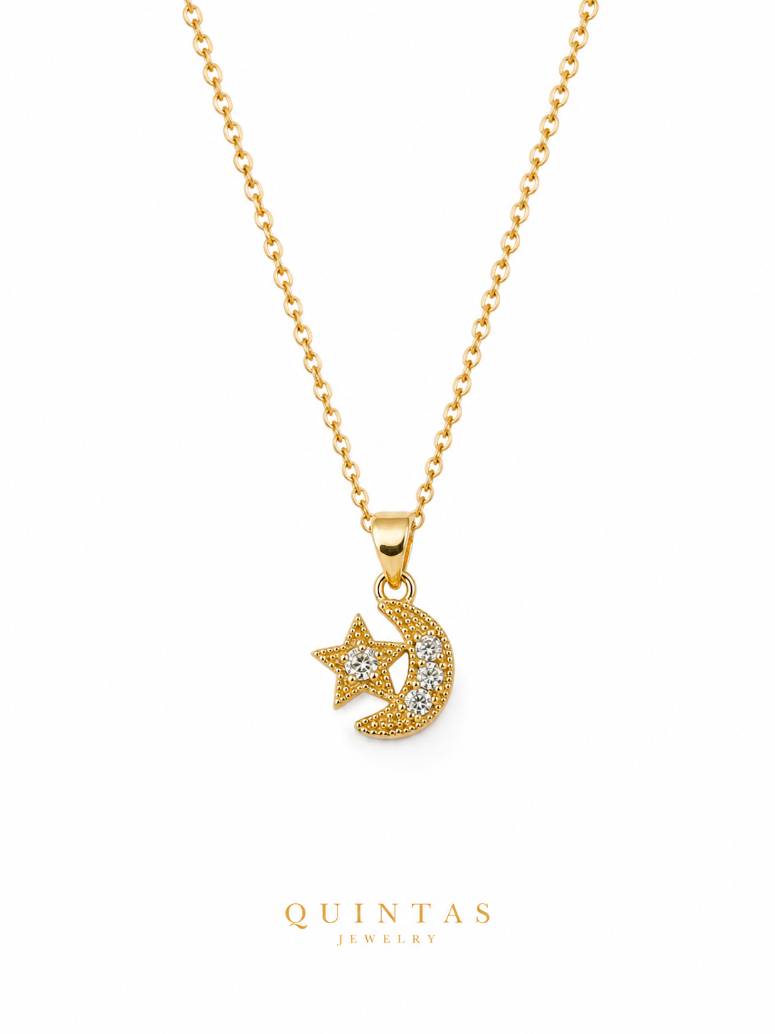 Lunara Moonstar Necklace