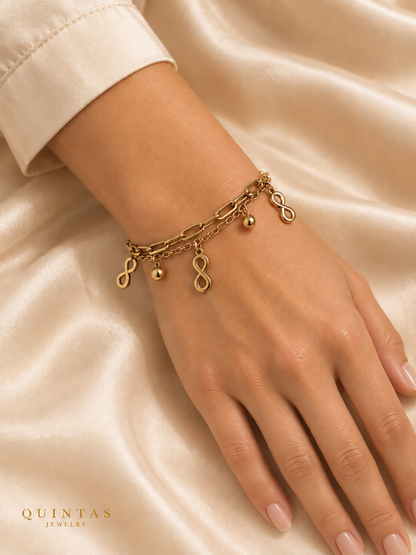 Infinity Layered Bracelet