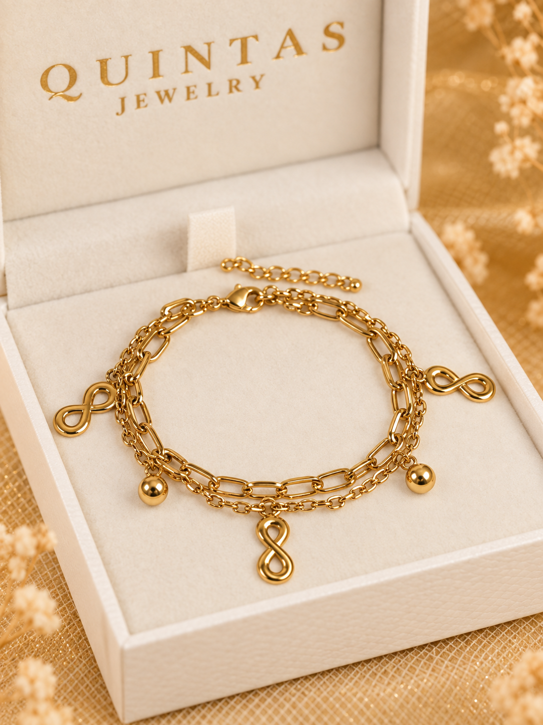 Infinity Layered Bracelet