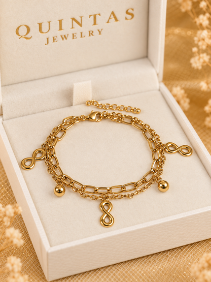 Infinity Layered Bracelet