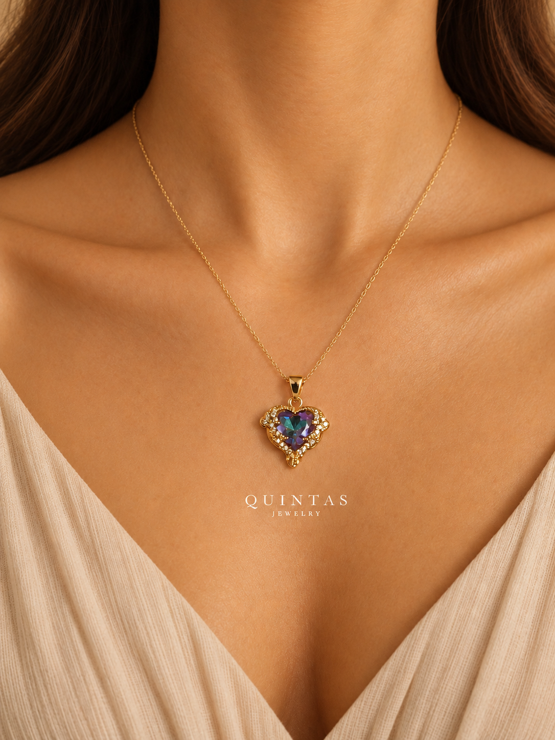 Twilight Heart Necklace