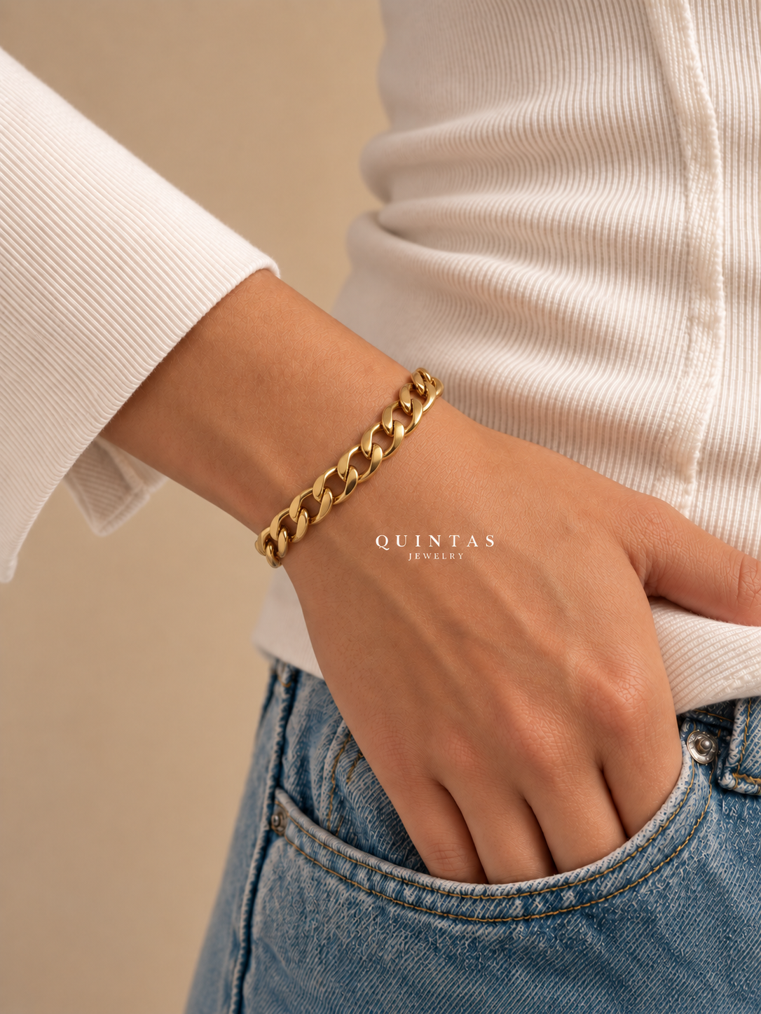Alessio Chunky Link Bracelet