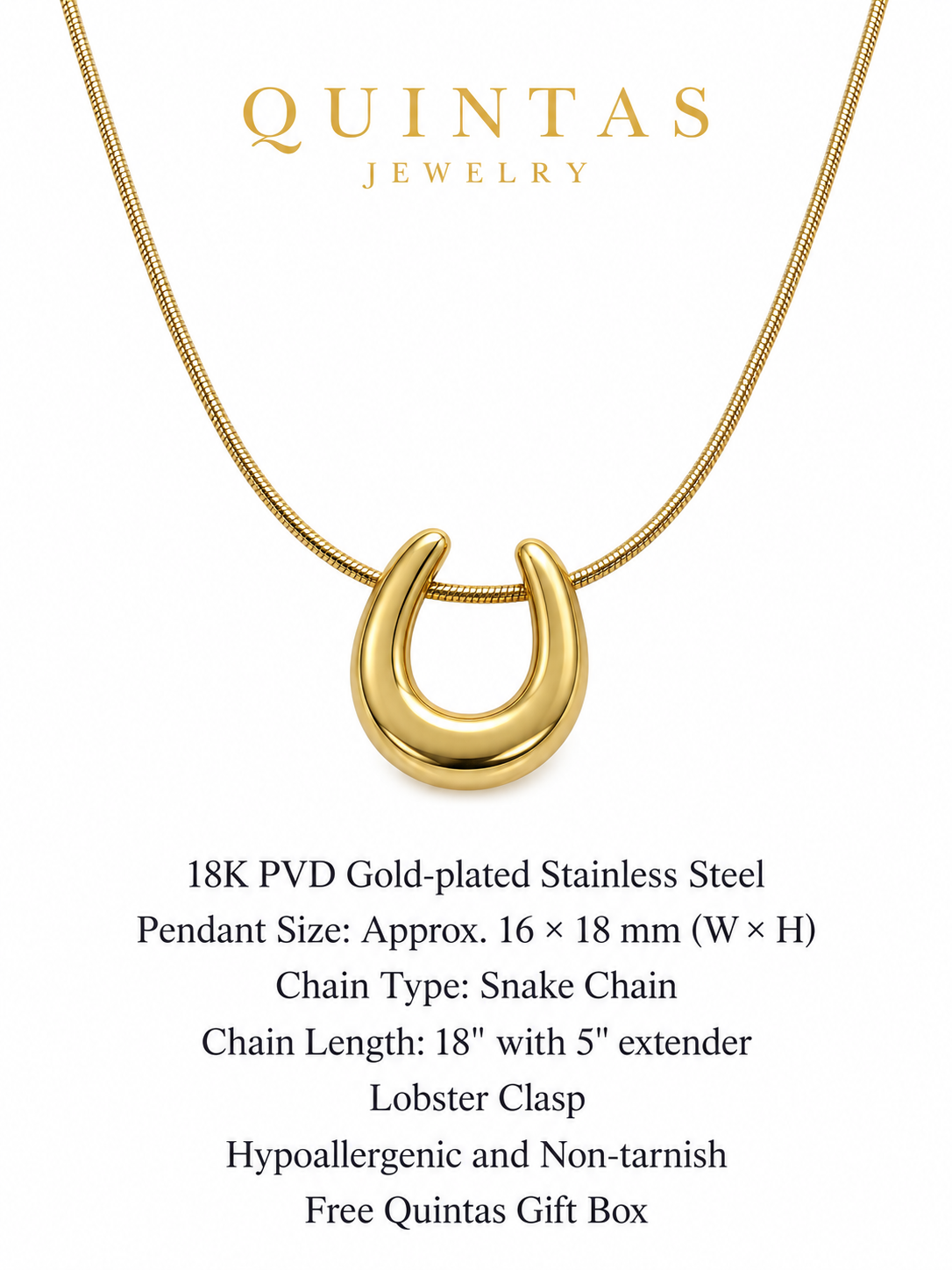 Horseshoe Luck Necklace