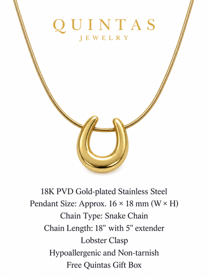 Horseshoe Luck Necklace