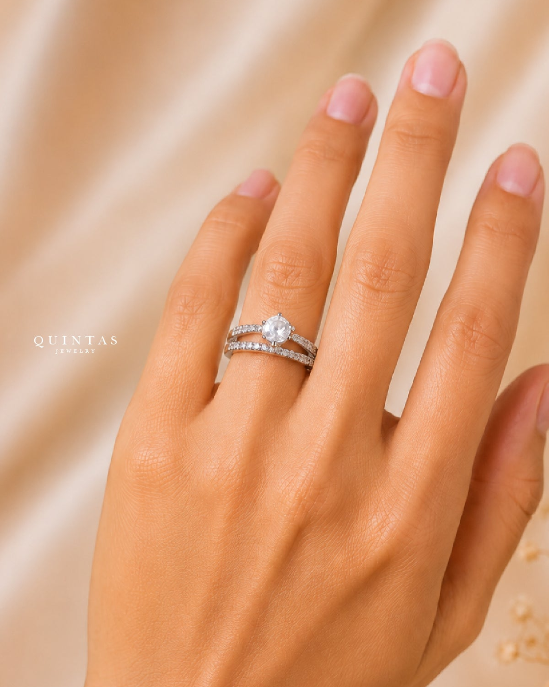 Camila Promise Diamond Silver – original gallery view, proportional 4:5 crop