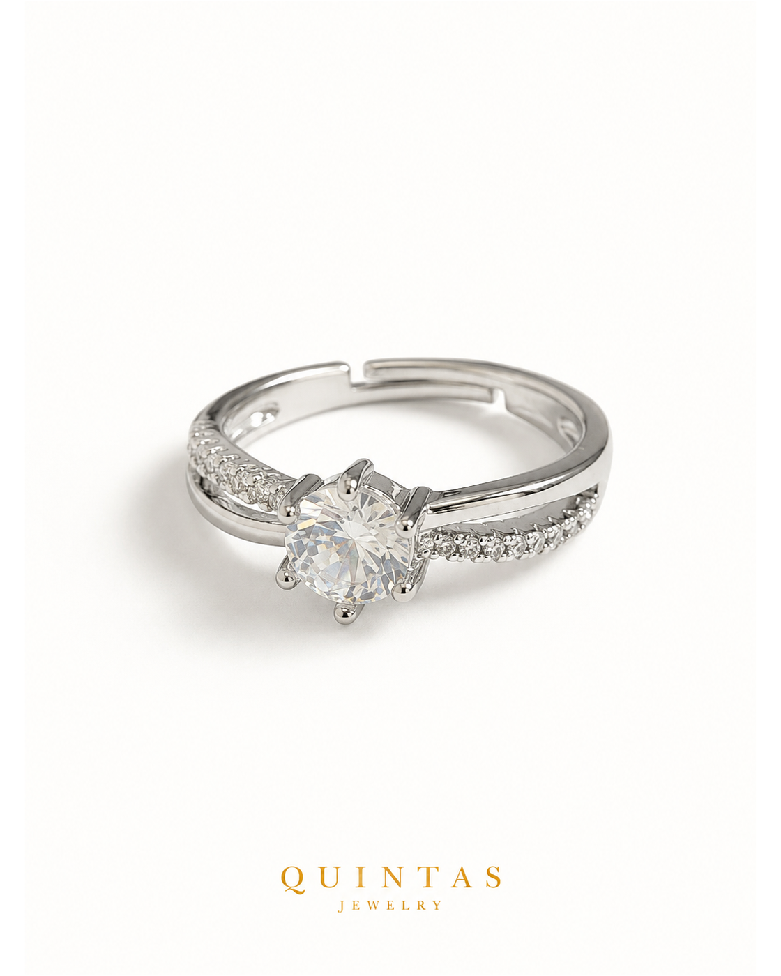 Celeste Solitaire Silver – original gallery view, proportional 4:5 crop