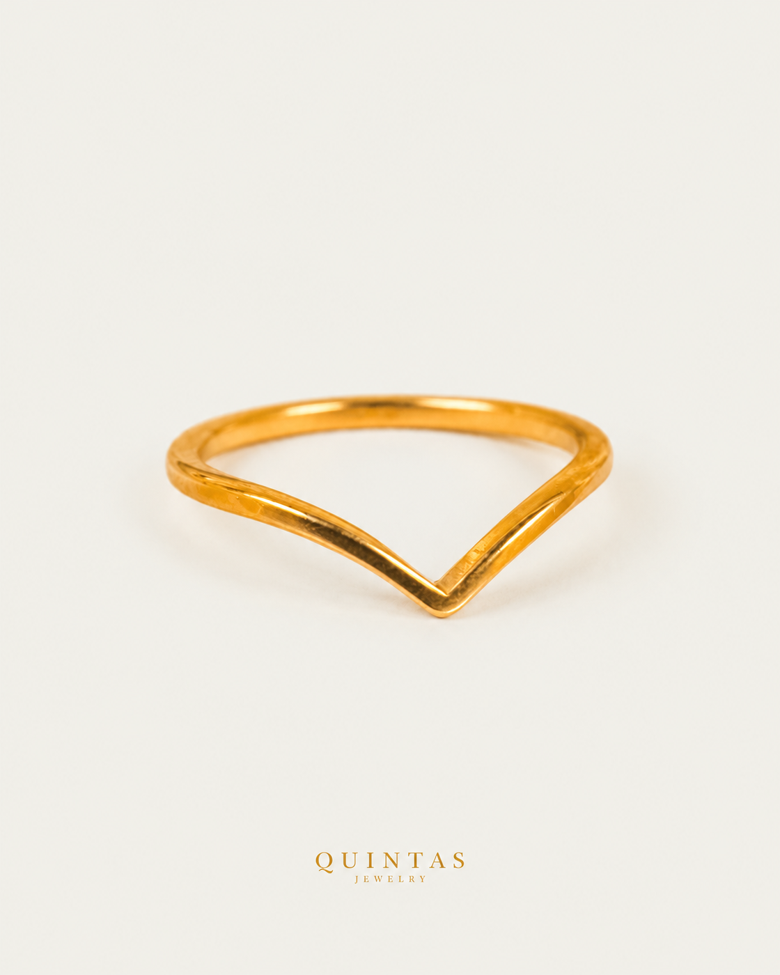 Golden Wishbone Ring, lying physical-source alternate