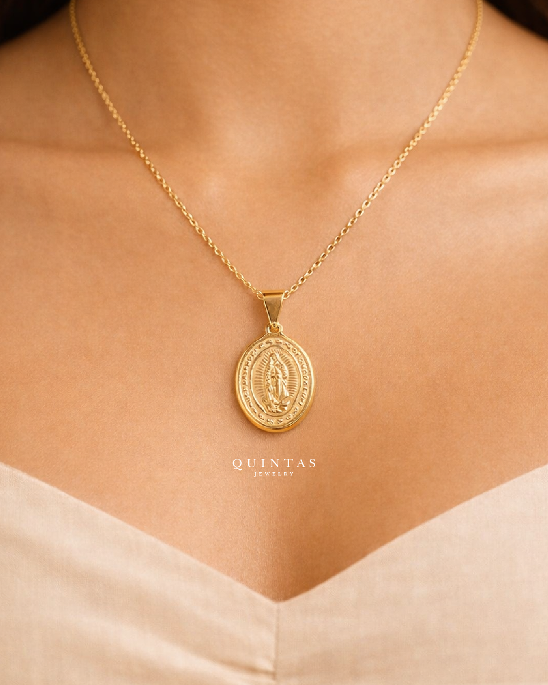 Original necklace photo — centered 4:5 crop