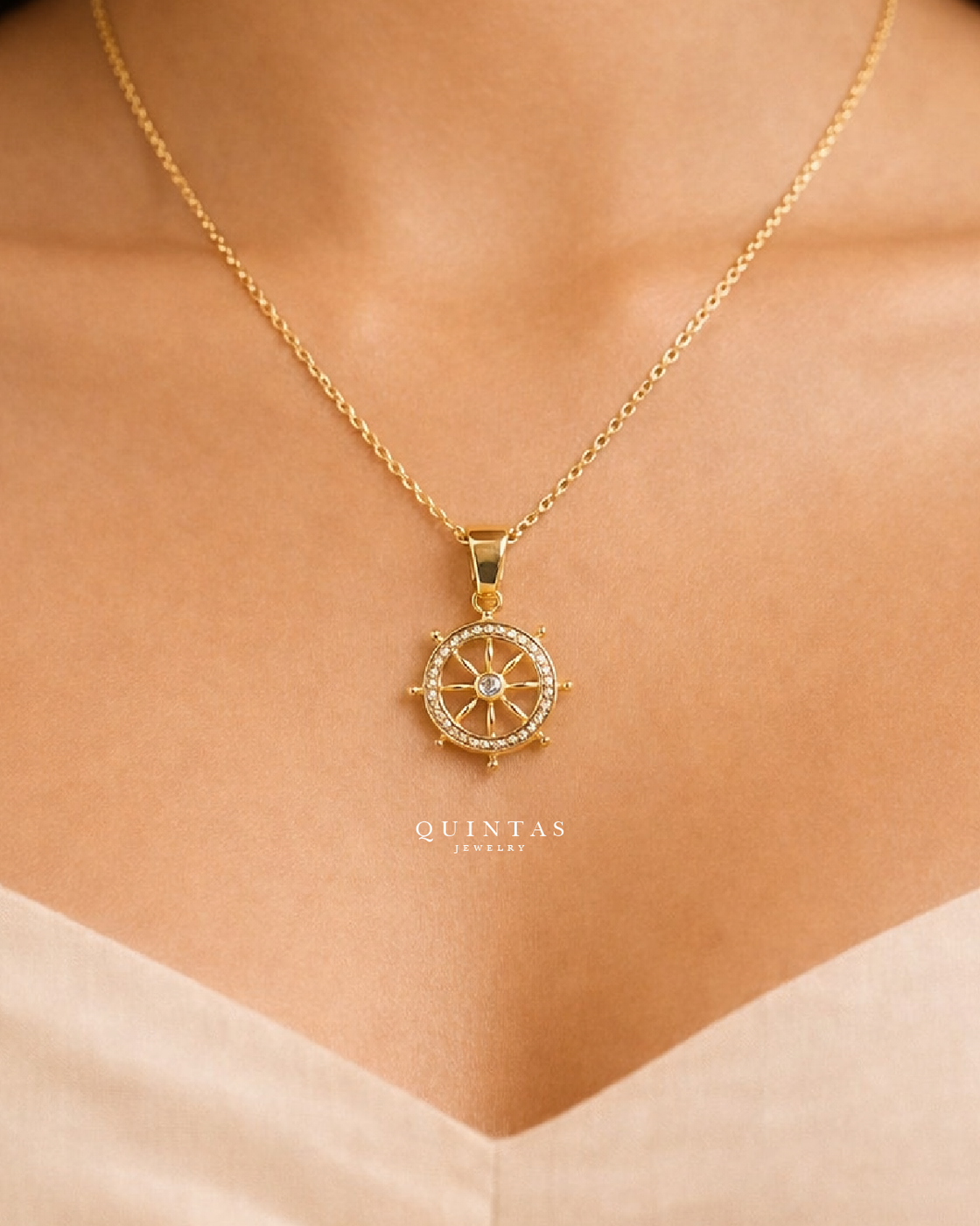 Original necklace photo — centered 4:5 crop