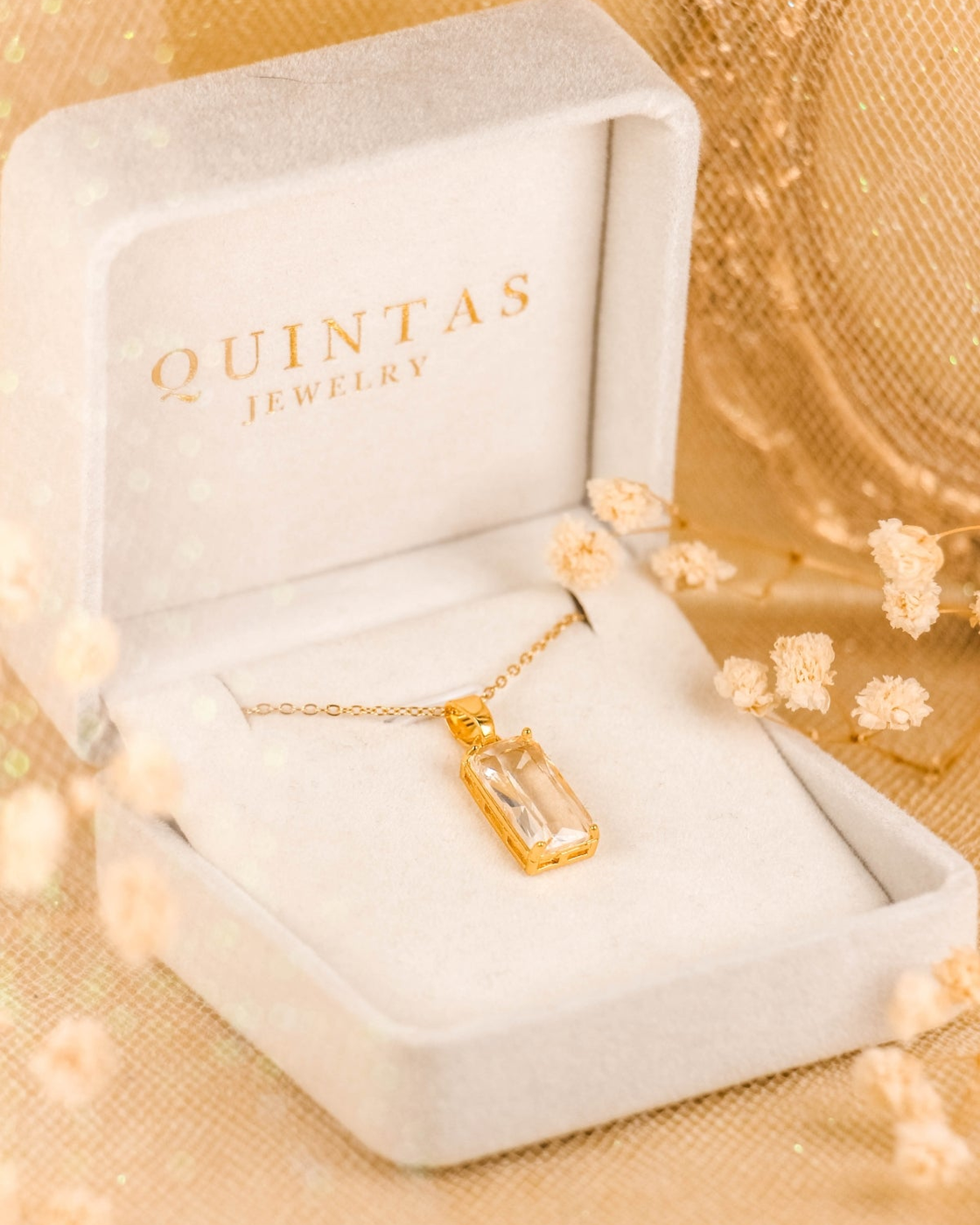 Classic Gemstone Necklace – original gallery view, proportional 4:5 crop