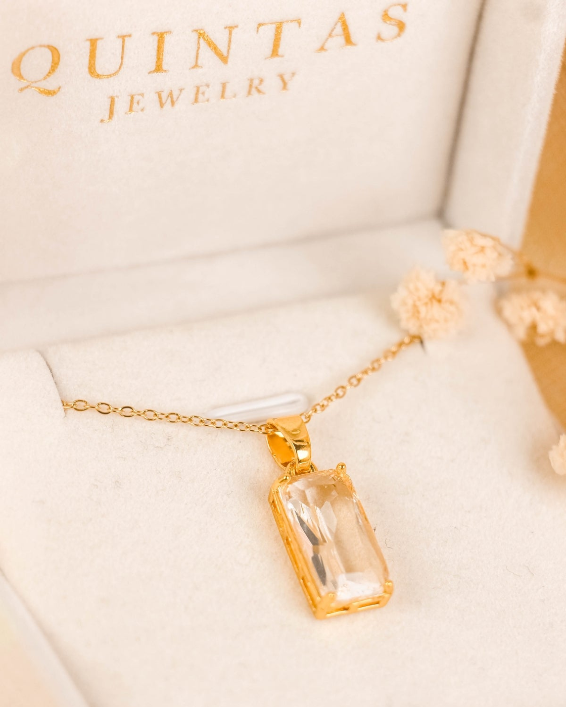 Classic Gemstone Necklace – original gallery view, proportional 4:5 crop