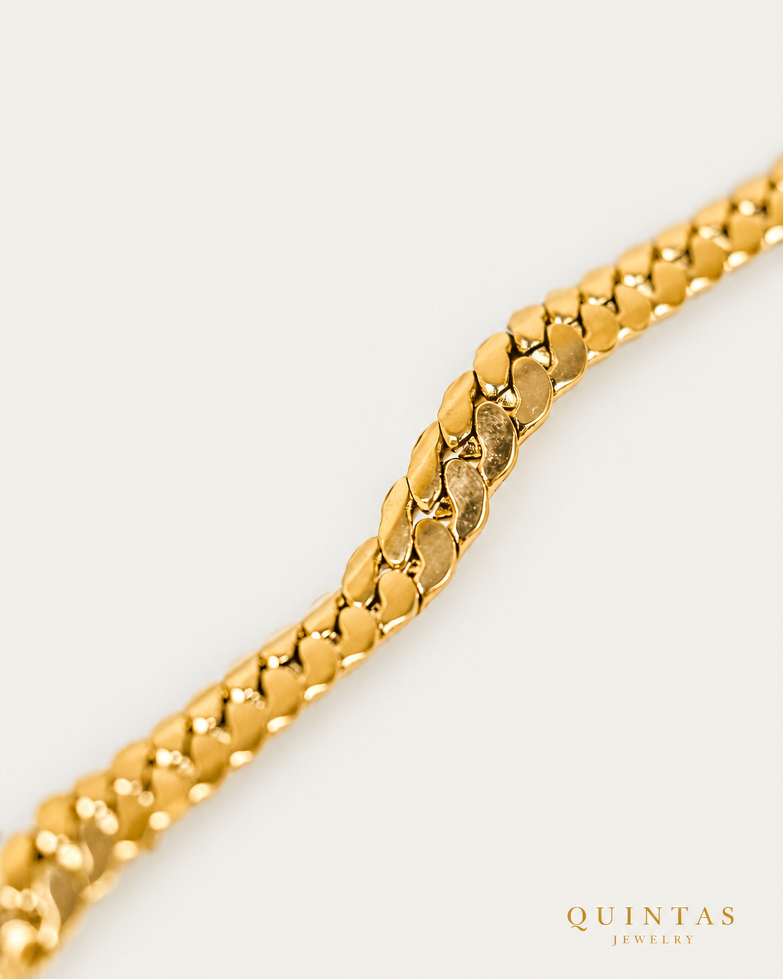 Jeremiah Sleek Luxe Bracelet companion on neutral greige
