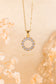 Elara Diamond Circle Necklace