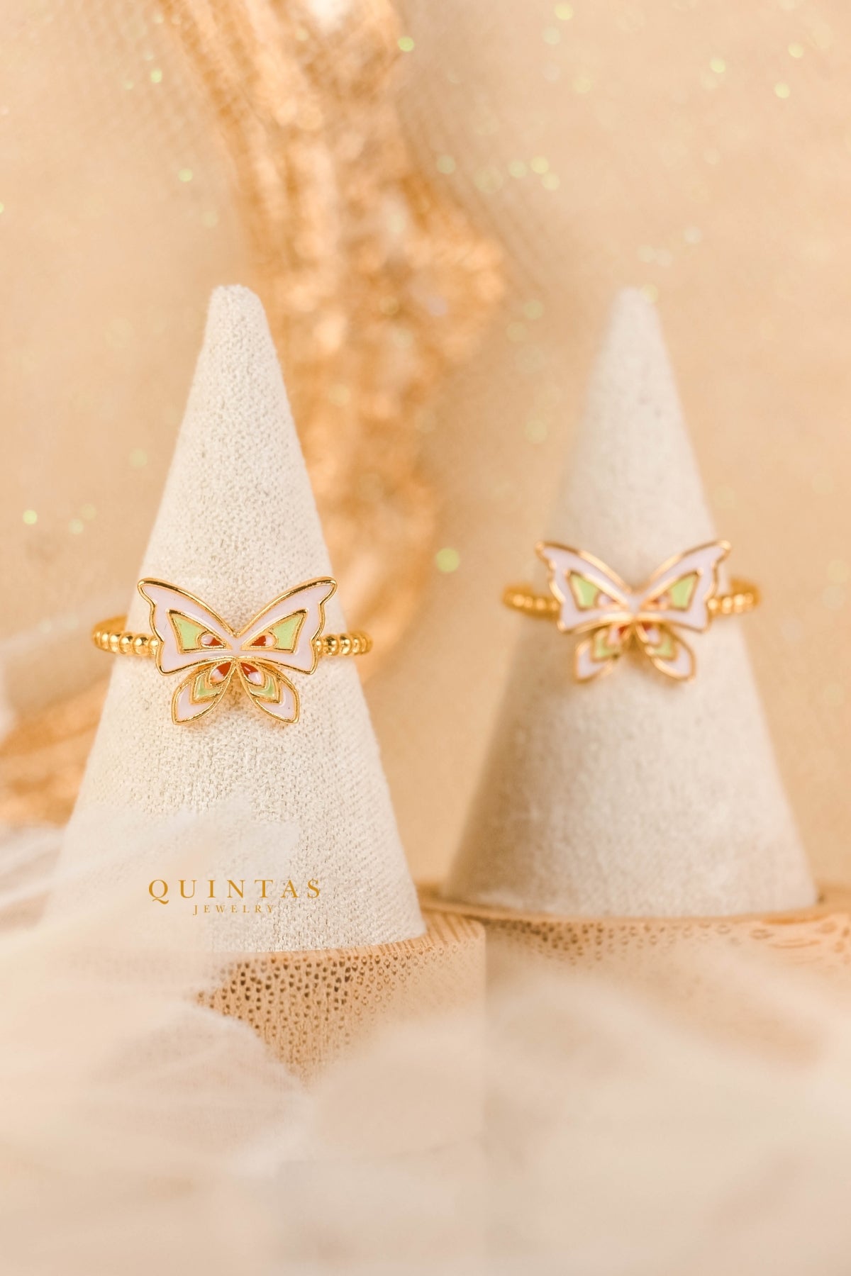 Fairy Butterfly Ring (Adjustable)