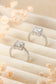 Seraphina Square Diamond Silver Ring (Adjustable)