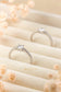 Andrea Silver Diamond Ring (Adjustable)