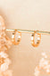 Arabella Golden Hoop Earrings