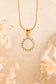 Cordelia Diamond Circle Necklace
