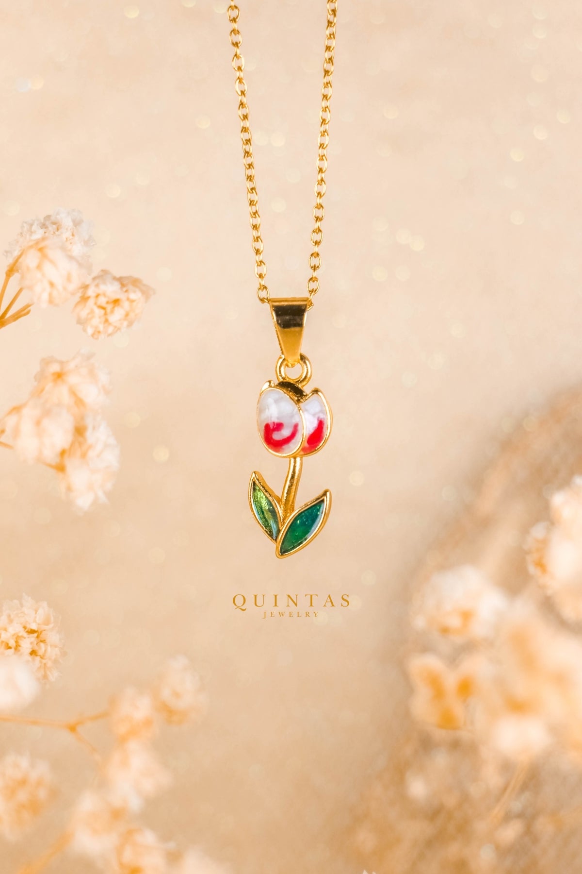 Blossoming Tulip Necklace