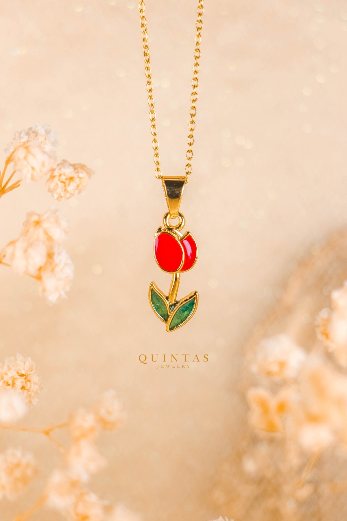 Blossoming Tulip Necklace