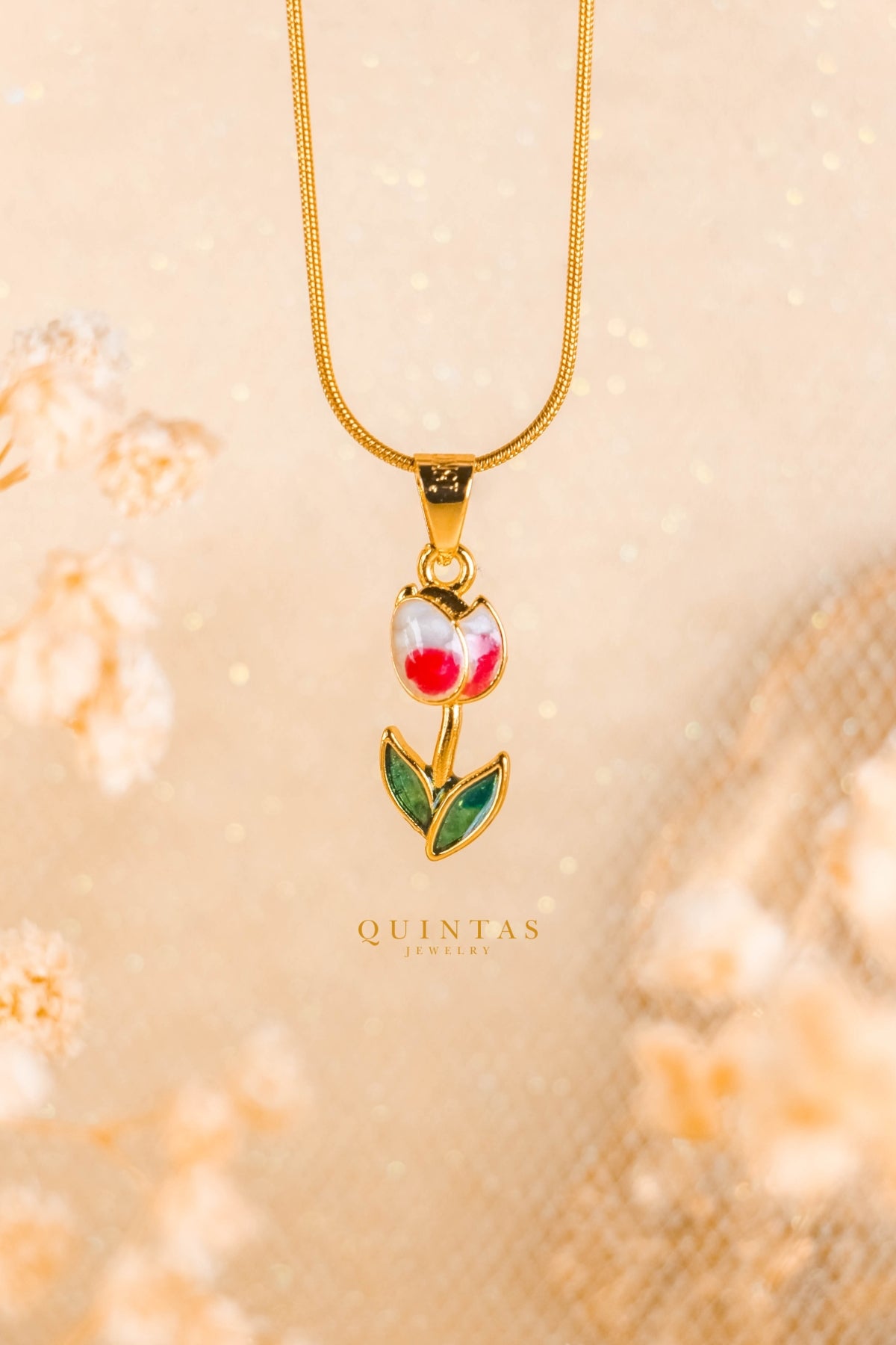 Blossoming Tulip Necklace