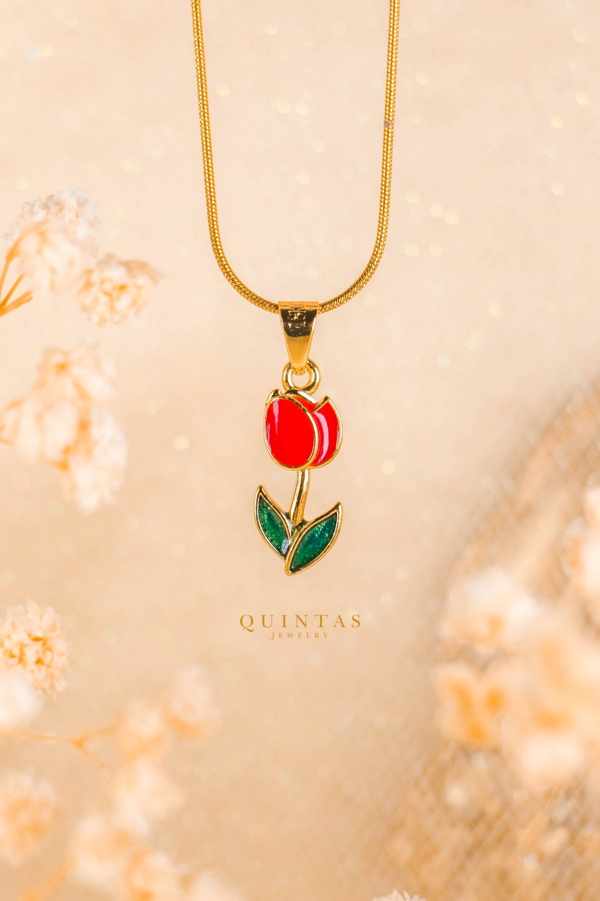 Blossoming Tulip Necklace