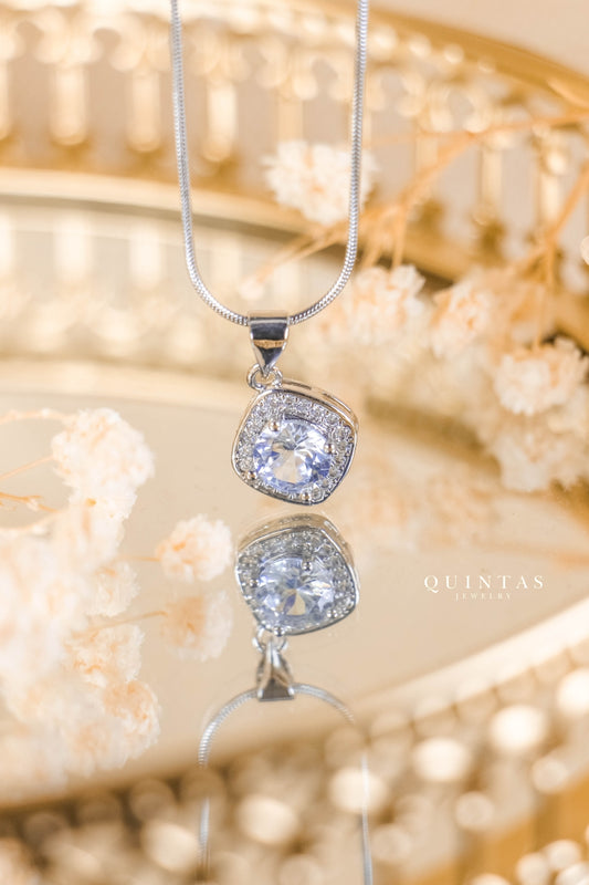 Grace Royalty Centerpiece Silver Necklace