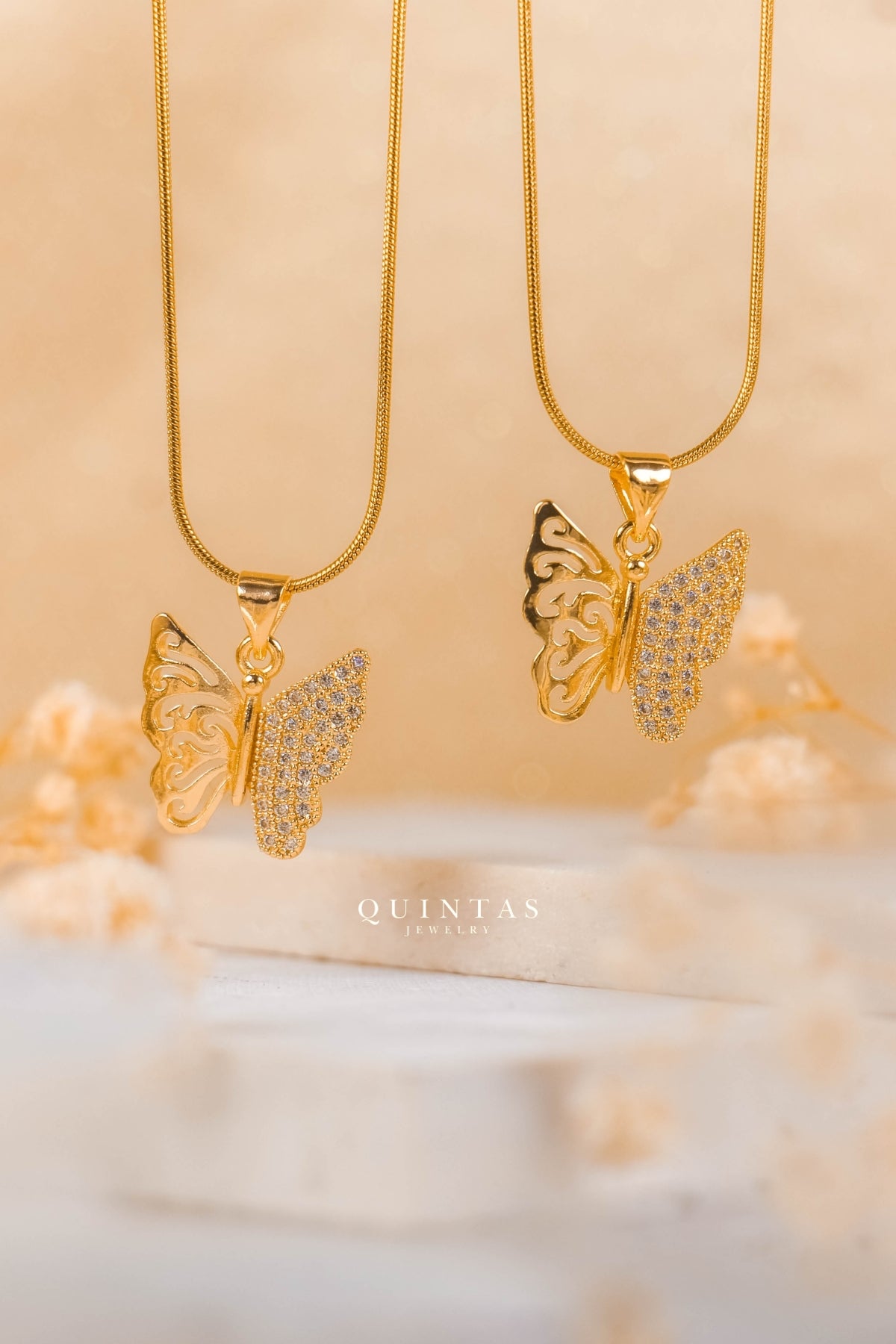 Mariposa Butterfly Necklace