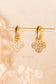 Alhambra VCA Clover Hoop Earrings