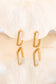 Adeline Squared Hoop Earrings