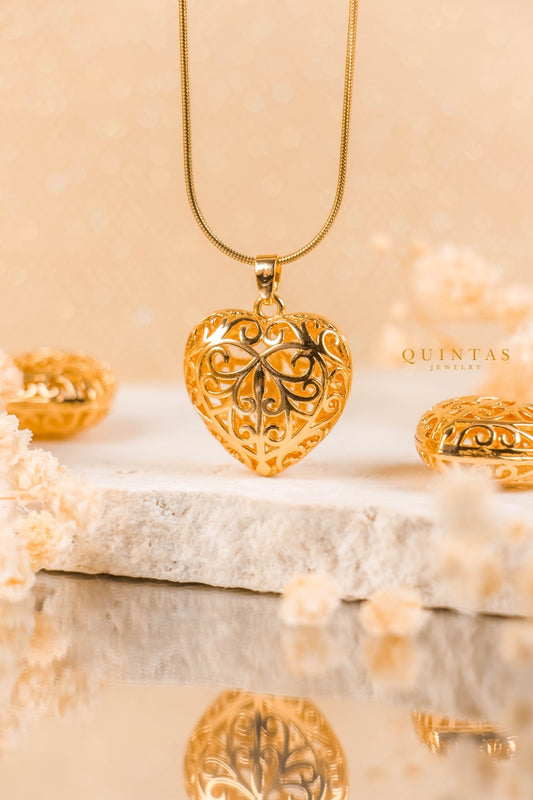 Aster Heart Necklace