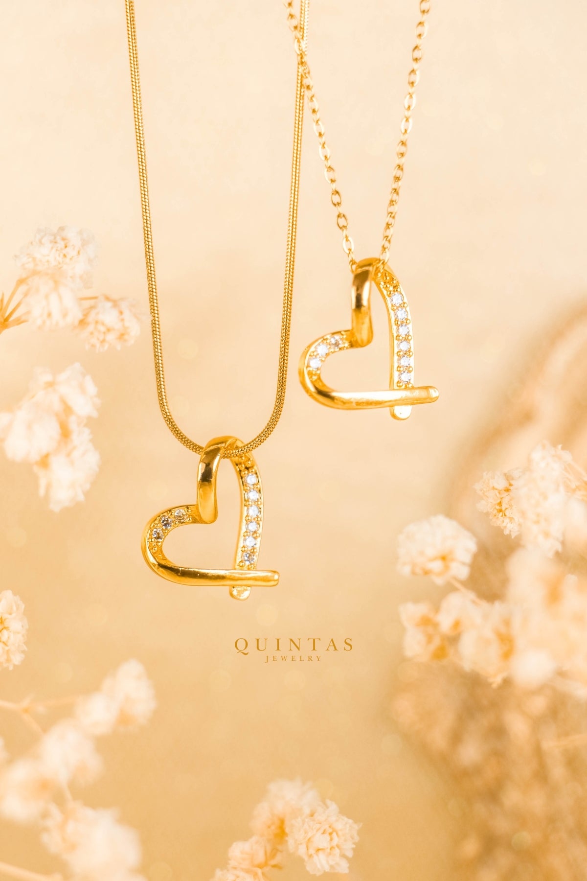 Ava Timeless Heart Necklace