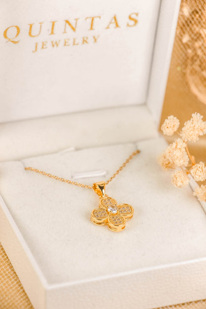 Diamond Clover Necklace