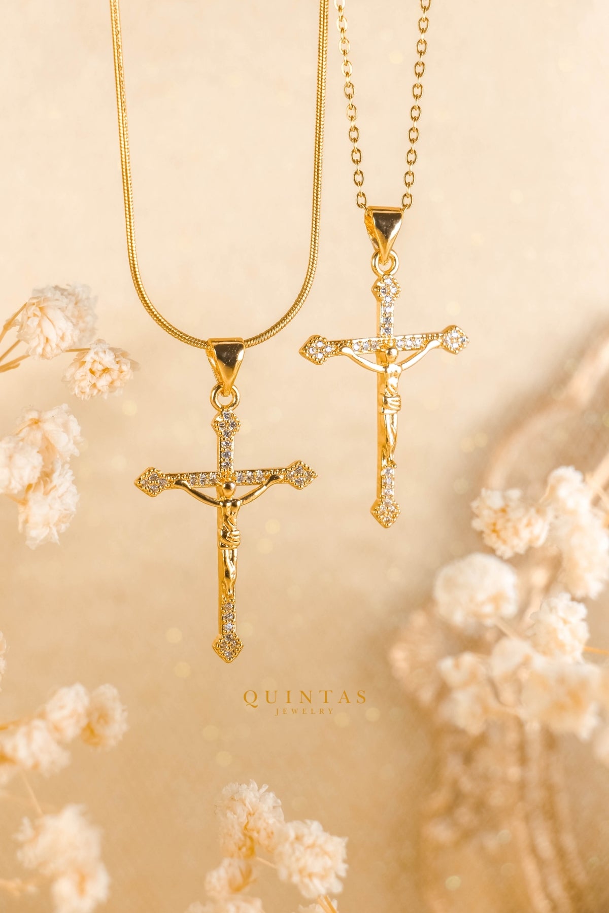 Elegant Cross Necklace