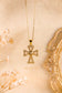 Harmony Diamond Cross Necklace
