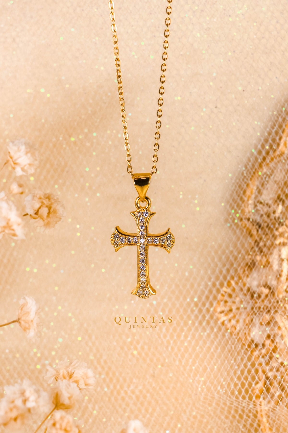 Lucas Cross Necklace