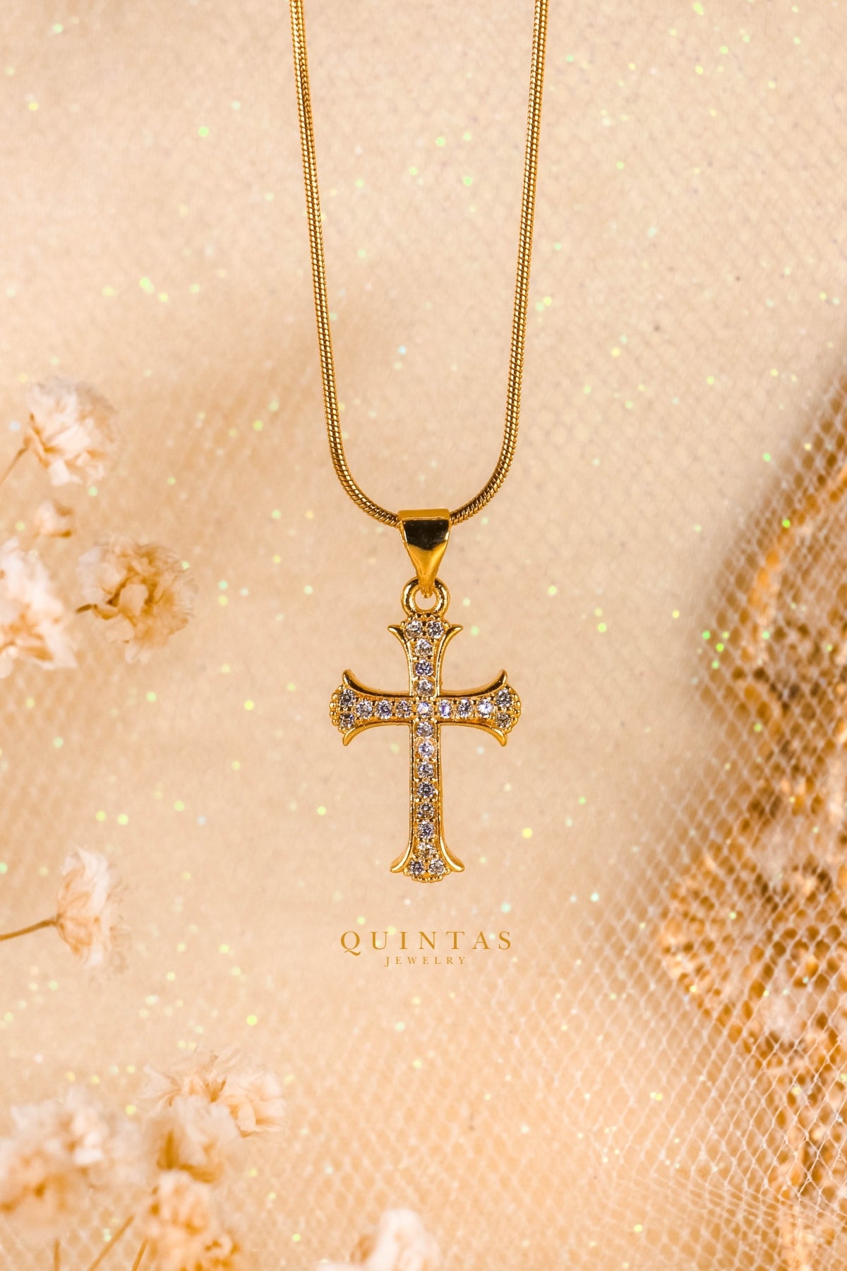 Lucas Cross Necklace