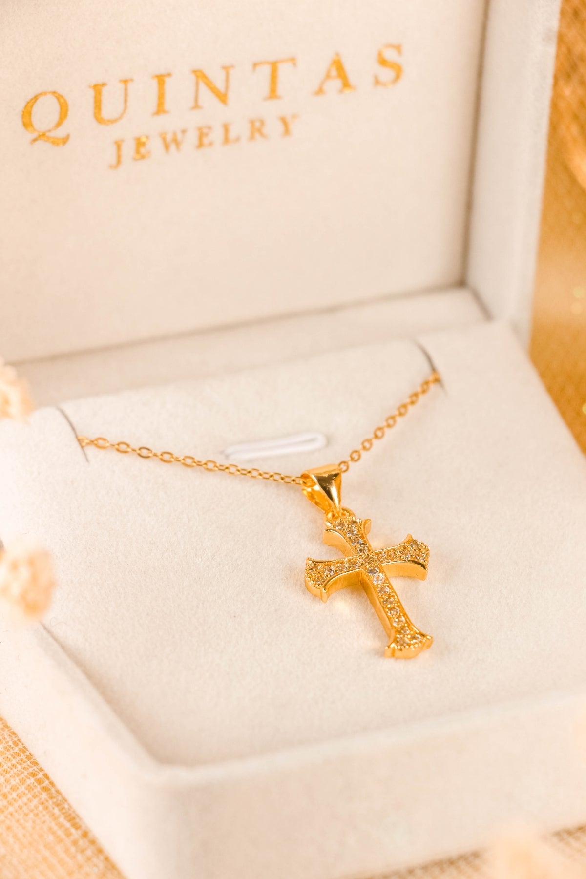 Lucas Cross Necklace