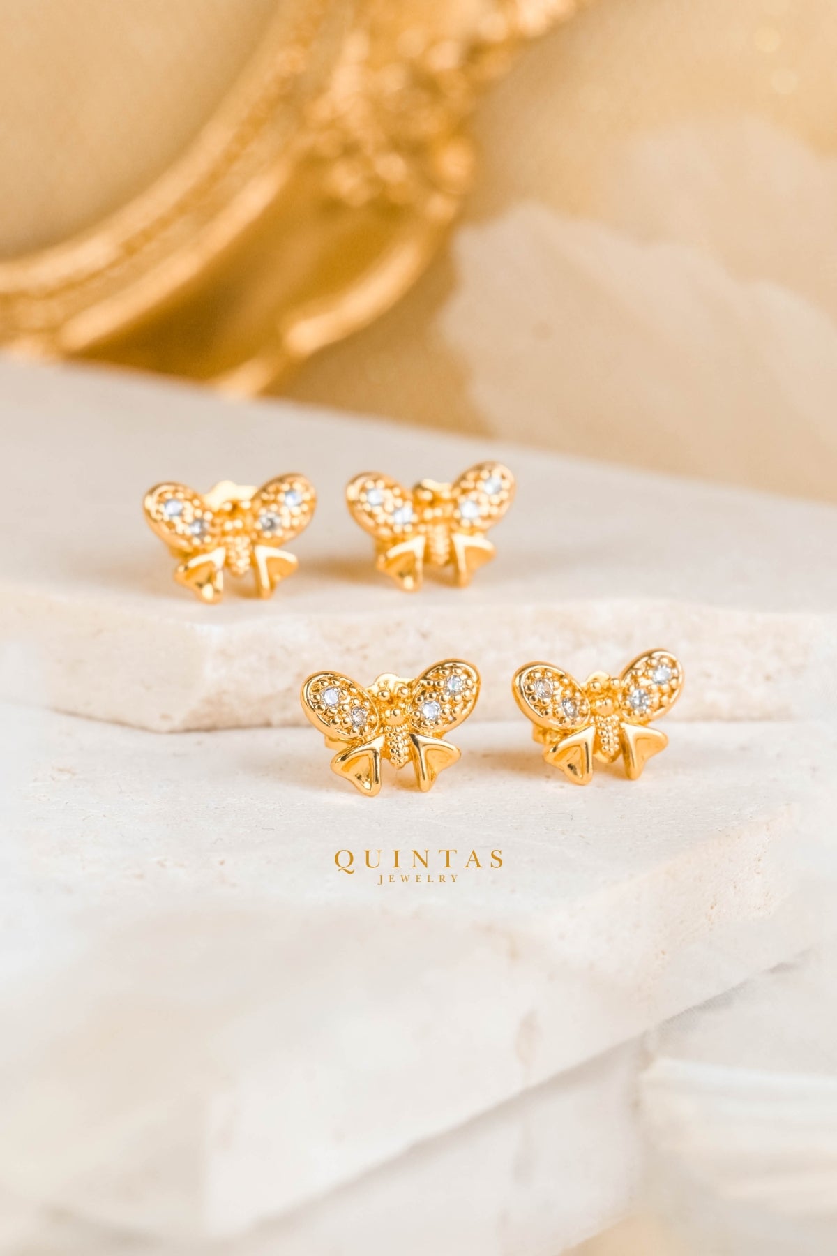 Sophie Butterfly Stud Earrings