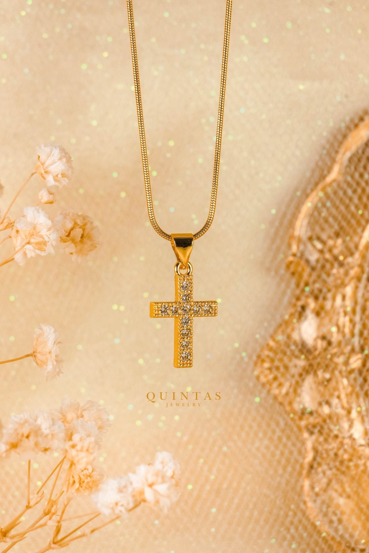 Cross Charm Necklace